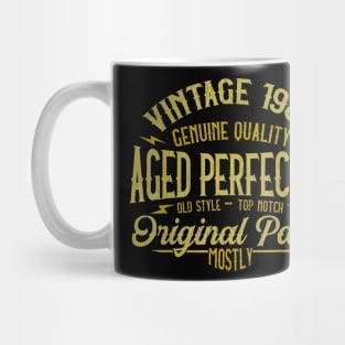 Vintage 1982 38th Birthday 38 Years Old Gift Mug